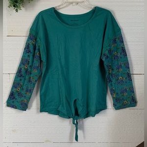 COPY - Long sleeve Woman’s Tee shirt by Denim Moves.  NWOT. Size XL